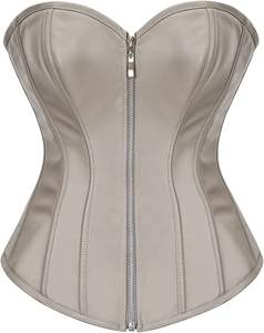 Achetez un Corset Bustier pour Femme avec Fermeture Éclair sur le Devant, Sculptant le Corps, Lingerie Tendance, Écologique, Style Gothique, Prix de Gros - Product Image 1