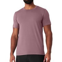 T-shirts pour hommes tendance, 100% polyester, vêtements d'été, col en V, respirant, séchage rapide, manches longues, coupe régulière