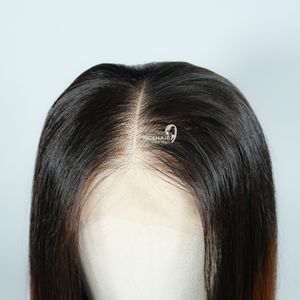 2024 naturel droit complet pour dentelle frontale perruque 100% vietnamien Remy/vierge cheveux humains 13*4 dentelle transparente Style de vague naturelle - Product Image 3