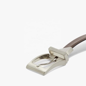 Ceintures en cuir véritable pour hommes, 1.25 pouces, large, effet GRAIN, noir et marron, nouveau - Product Image 6