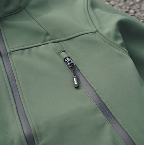 Chaqueta Softshell Ligera de Alta Calidad para Hombre, Estilo Verano, Cortavientos con Capucha y Forro, Impermeable - Product Image 4