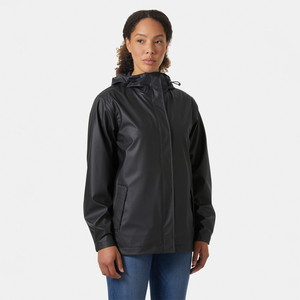 Women's Lightweight Waterproof Poncho Jacket <b>Single</b>-Person Rainwear with Hood for Outdoor Tour Windbreak Custom Logo Decoration - Product Image 3