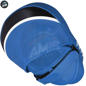 Nouveaux protège-mains de boxe en cuir personnalisés, cibles rondes pour MMA, protège-mains de boxe, cibles de frappe pour le fitness - Product Image 6