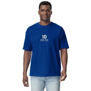 เสื้อยืดผู้ชายทรงหลวม รุ่น Deep Royal Maxweight ผ้าคอตตอนพรีเมียมเนื้อหนา คอกลม แขนสั้น สไตล์ลำลอง - Product Image 2