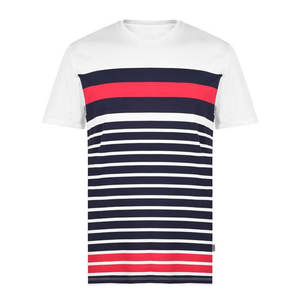 เสื้อยืดผู้ชาย บริการ OEM ดีไซน์ใหม่ เสื้อยืดผู้ชาย ราคาดีที่สุด คุณภาพสูง เสื้อยืดลำลองสำหรับผู้ใหญ่ ไซส์ผู้ใหญ่ เสื้อผ้าฝ้าย - Product Image 1