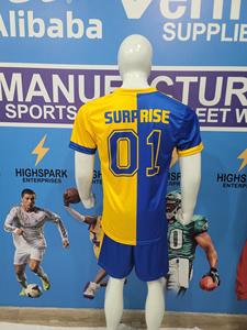 Tenues de sport d'équipe entièrement personnalisées, uniformes de football en gros, uniformes de football à bas prix pour les équipes professionnelles - Product Image 3