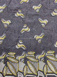 Fabricante directo, proveedor de vestido bordado para mujer, Francia, nuevo estilo para tela de encaje seco de algodón suizo, Techni tejido de Nigeria - Product Image 3