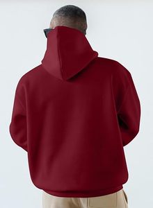 Sudadera con Capucha Casual de Invierno para Hombre, 100% Algodón, Forro Polar, Cuello en V, Impermeable, Resistente al Viento, Corte Regular, Venta al Por Mayor Disponible - Product Image 2
