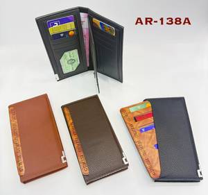 Cartera de cuero genuino de vaca de gran tamaño – Tarjetero organizador de viaje de alta capacidad - Product Image 2