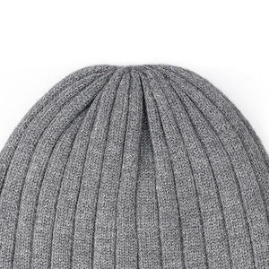 Bonnet personnalisé pour les marques de streetwear de boutiques, en tricot côtelé avec revers, logo personnalisé, marque privée, fournisseur d'usine en gros - Product Image 3