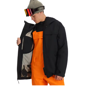 Unisex Waterproof Breathable Warm Insulated Snow Ski Jacket Winter Outdoor Windproof 20000 Hooded Zipper Skiing Snowboarding - Product Image 5
