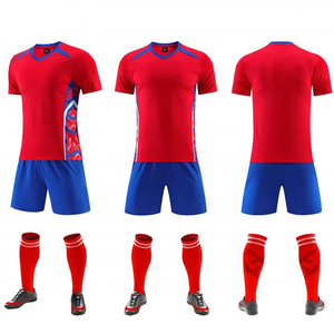 Ensemble d'uniformes d'entraînement de football personnalisés, maillot de football à séchage rapide, shorts, chaussettes, tenue d'équipe pour hommes et jeunes - Product Image 3