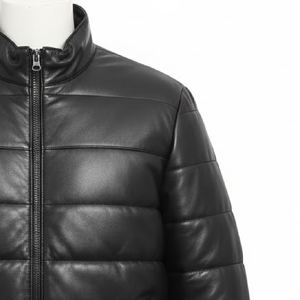 แจ็คเก็ตหนังคุณภาพสูงสั่งทำพิเศษสำหรับผู้ชาย แฟชั่นล่าสุดปี 2026 แจ็คเก็ตหนังผู้ชายแขนยาว - Product Image 3