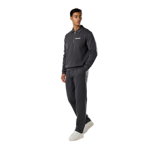 Conjunto de Ropa Deportiva de Dos Piezas para Hombre, con Cierre de Cremallera, Cuello Camisero, Pantalones Anchos, Corte Holgado, Casual, Personalizable al por Mayor - Product Image 1