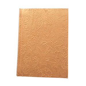 Vintage Style Notebooks Hard Cover Cream Colour Paper With Embossed Design On The Paper As Cover <b>Diary</b> - Product Image 1