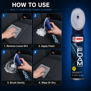 Mousse nettoyante pour tapis et tissus d'ameublement Getsun, élimination des odeurs, spray d'entretien des tissus, solution de pénétration profonde pour éliminer les taches, pour la maison et la voiture - Product Image 5