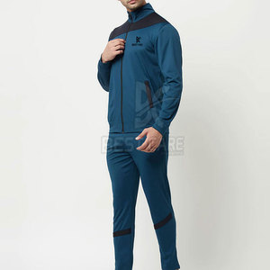 Unique Design 100% Cotton Customized Logo Men Zipper <b>Tracksuit</b> Breathable Eco-Friendly Men Zipper <b>Tracksuit</b> In Wholesale Prices - Product Image 2