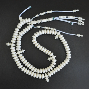 Rosario de hueso hecho a mano, cuentas de oración de calidad premium, Tasbih - Product Image 4