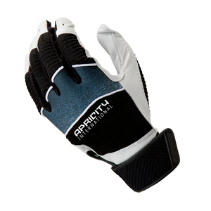 Gants de frappe de baseball pour adultes, couleur personnalisée, cuir respirant, légers, fermeture auto-agrippante, haute adhérence - Product Image 2