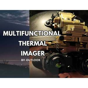 <b>Thermal</b> <b>Imaging</b> Monocular with High Resolution CMOS Sensor Multifunctional CS Lens Support for Outdoor Observation - Product Image 5