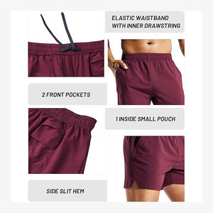 Pantalones Cortos Deportivos Reversibles para Hombre, de Secado Rápido, Ligeros, Transpirables y Elásticos - Product Image 4