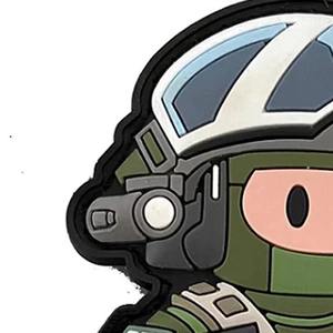 Factory Customized Tactical Uniform Rubber PVC <b>Patches</b> Eco-Friendly <b>Sew</b>-<b>On</b> Custom Logo <b>Patch</b> Badge Durable Rubber <b>patches</b> - Product Image 1