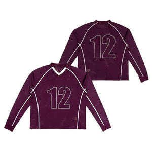 เสื้อรักบี้สไตล์ของคุณเสื้อเจอร์ซีย์แนวสตรีทเสื้อรักบี้ลายสก๊อตแลนด์ออกแบบได้ตามต้องการ - Product Image 6