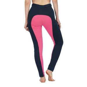 Leggings de equitación para mujer, cintura alta, elásticos, pantalones de equitación con logotipo personalizado, OEM - Product Image 4