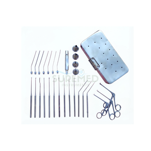 ชุดเครื่องมือผ่าตัดหู Shea ของ SureMed Instruments สำหรับการผ่าตัดหูชนิด Myringotomy จำนวน 29 ชิ้น ชุดเครื่องมือผ่าตัดหูชนิด Myringoplasty สำหรับการผ่าตัดทั่วไป ทำจากสแตนเลส - Product Image 5