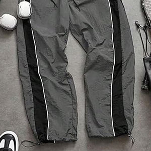 Pantalones Cortavientos de Estilo Urbano para Hombre, Pantalones Deportivos Casuales Holgados, Pantalones Deportivos Impermeables para Actividades al Aire Libre, Estilo Hip Hop - Product Image 6