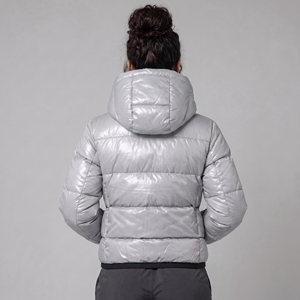 Veste matelassée pour femme, best-seller, vêtements décontractés d'hiver, légère, en coton, imperméable, coupe-vent, veste matelassée écologique pour femme - Product Image 6