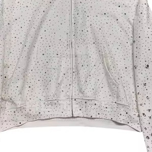 Sudadera con Capucha de Lujo para Hombre con Pedrería, Detalles Brillantes de Cristal, Estilo Casual Premium, Cómoda, en Oferta Online - Product Image 6