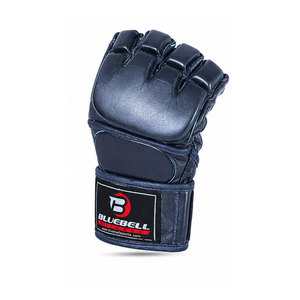 Service personnalisé OEM, gants de MMA en similicuir, sangle de poignet réglable, fermeture à boucle et crochet, gants d'entraînement de boxe - Product Image 4