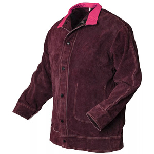 Veste de soudage ignifuge JNA GROUP à manches longues, résistante à la chaleur 300C-500C, avec pack respirateur, protection de niveau B, coupe régulière, surjetée - Product Image 1