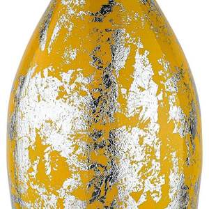 Luxury Handmade Metal Floor Vase Yellow Silver Finish Coastal Design Eco-Friendly Wedding Decorative Accent for Living Room Home - Product Image 5