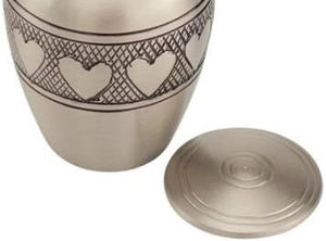 Decorative Stainless Steel Modern Eco-Friendly Pet Cremation Urns <b>for</b> Dog <b>Ashes</b> Small Funeral Supplies Wholesale - Product Image 5