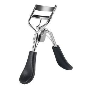 Stainless Steel Eyelash Curler with Black Rubber Handles Professional <b>Makeup</b> <b>Tool</b> with Compact Design and Comfortable Grip - Product Image 5