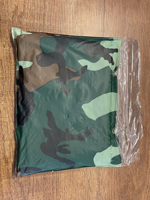 Combinaison de pluie en PVC durable unisexe imprimée de logo personnalisé camouflage réutilisable et imperméable pour camping escalade jetable pour poncho