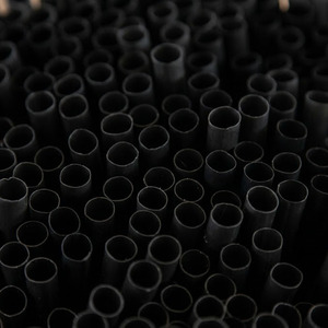 Food Grade Black PP <b>Drinking</b> <b>Straws</b> Individually Wrapped Disposable Boba Pearl Milk Tea Smoothie Cafe Beverage Bar Supply - Product Image 4