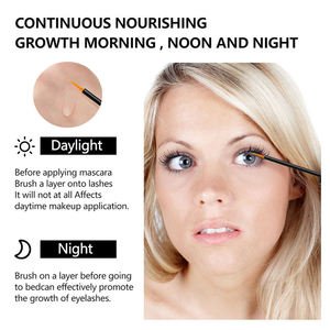 Gel de Tratamiento Natural para el Crecimiento de Pestañas y Cejas de Uso Diario y Nocturno con Efecto Rizador y Alargador, Suero para Pestañas Portátil, Logotipo Personalizado, Venta al Por Mayor - Product Image 4