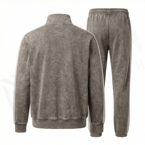 Nouvel ensemble de survêtement d'hiver au design optimal pour hommes, vêtements de sport respirants, idéal pour la gym, le fitness, le jogging, la course à pied, couleur personnalisable - Product Image 2