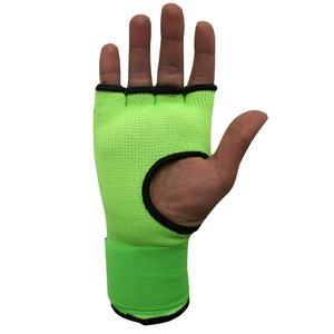 Gants d'intérieur rembourrés en gel et bandages élastiques en coton pour l'entraînement, l'équipement de boxe et de protection - Product Image 1