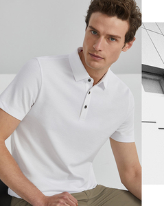 Chemises Polo pour Hommes Coupe Moderne en Mélange de Coton Respirant Vêtements Décontractés et Professionnels Mode Business Fabricant Grossiste Exportateur - Product Image 2