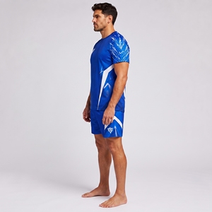<b>Men's</b> Unisex Two-Piece T-Shirt & Shorts <b>Set</b> Anti-Bacterial Lightweight Cotton Casual Knitted Summer Vintage - Product Image 5