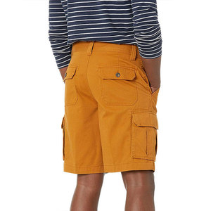 Pantalones Cortos Cargo Casuales para Hombre de Alta Calidad OEM, Cintura Media, Cierre de Botones, Estilo Bermuda, 100% Algodón Orgánico Transpirable - Product Image 5