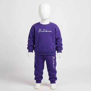 Ensembles de vêtements pour garçons de haute qualité, ensembles de survêtements en coton pour enfants, coupe classique, ensemble de survêtements pour enfants, sweat-shirt personnalisé avec pantalon pour l'hiver - Product Image 3