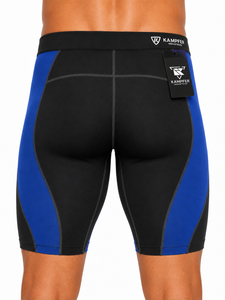 Shorts de compression décontractés pour hommes en toile écologique, séchage rapide, respirants, anti-humidité, pour la gym et le sport - Product Image 6