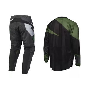 Traje de Motocross MX, % Poliéster, Secado Rápido, Transpirable, Ropa Deportiva para Motociclismo y Automovilismo, Personalizable, Unisex, Adulto - Product Image 5