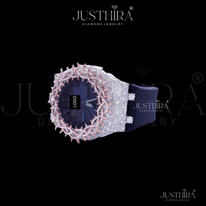 Hot Sale Full Iced Moissanite Diamond <b>Watch</b> Stainless Steel Luxury <b>Waterproof</b> <b>Watch</b> Available At Export Quality And Price - Product Image 3