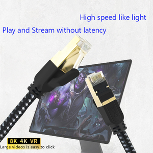 Fabricante profesional BC núcleo de cobre PVC LSZH chaqueta FTP SSTP F/FTP S/FTP Cat8 Cable de conexión Ethernet - Product Image 5